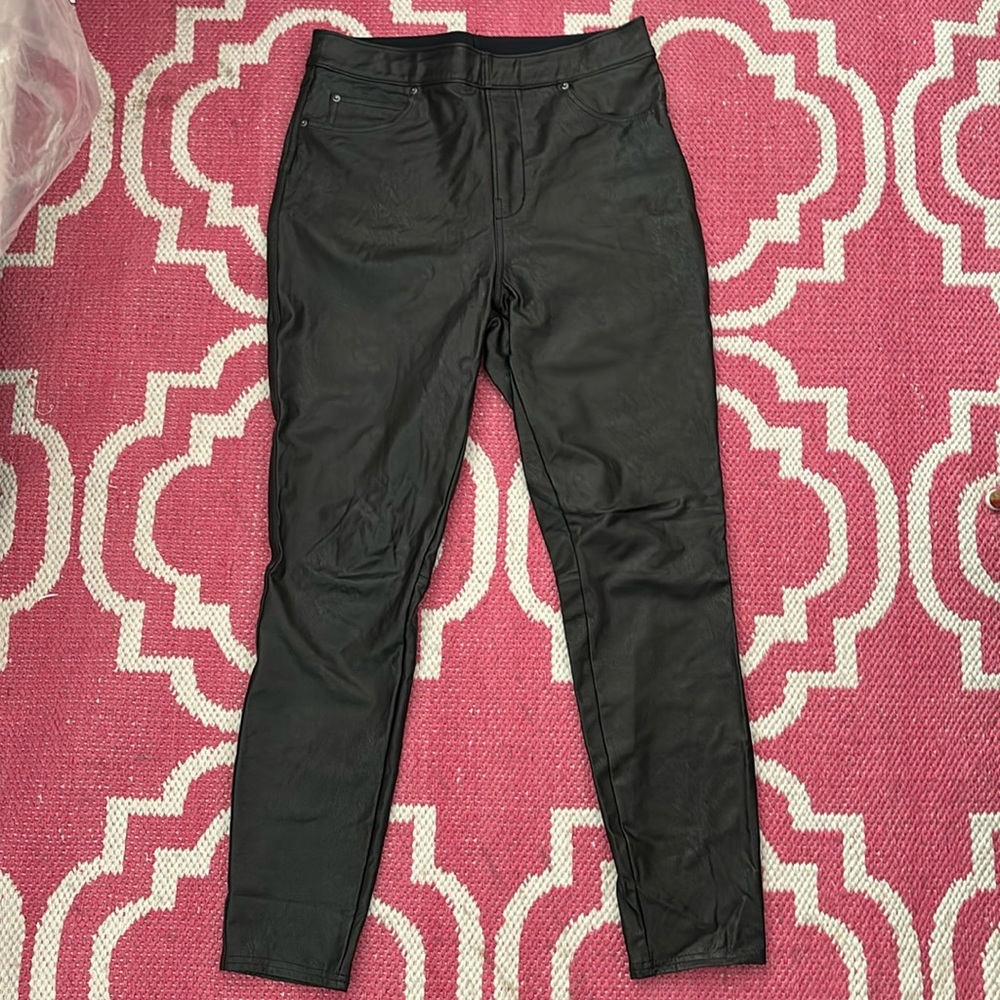 Faux Leather Pants
